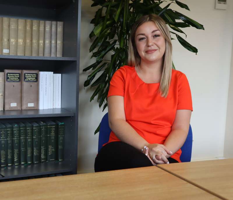An image of Rachel Boam, who works in recruitment at the PM Law Group
