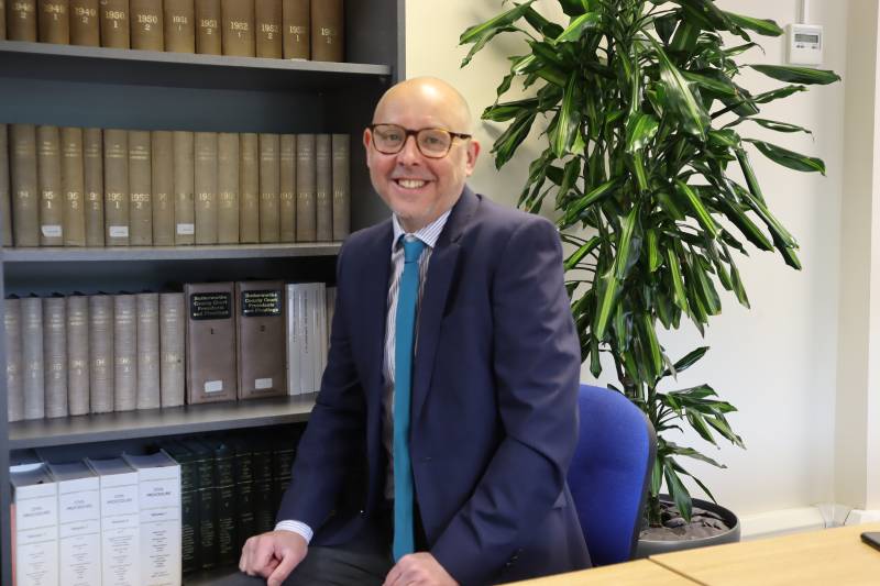 An image of Richard Helsby, the Managing Director of PM Law