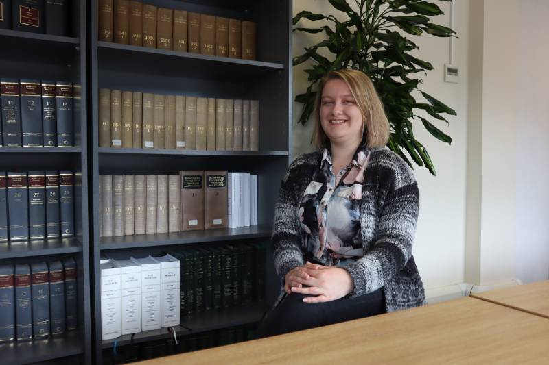 An image of Kellie Watkinson, Systems and Software Trainer at the PM Law Group
