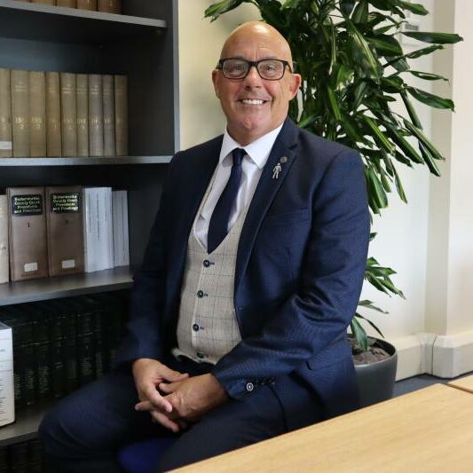 An image of Andrew Crookes, Director of Process and Systems at the PM Law Group