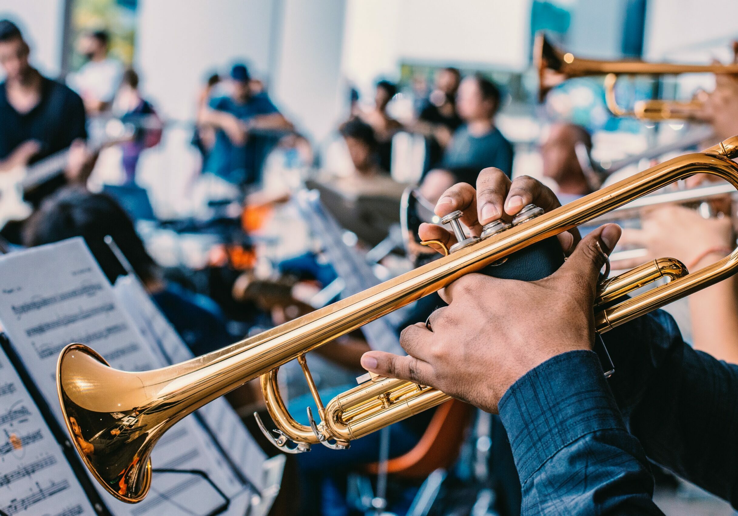 Brass Band Playing